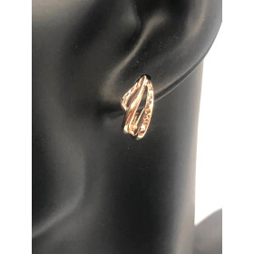 Сережки из красного золота